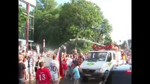 WM 10 gegen England: Wasserschlacht an der bft in Bad Honnef