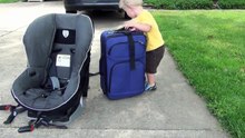 How to wheel 1 or 2 Car Seats around the Airport