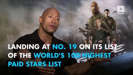 The Rock named Highest Paid Actor by Forbes