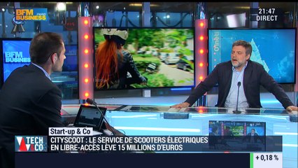 Start-up & Co: Cityscoot lève 15 millions d'euros - 13/07