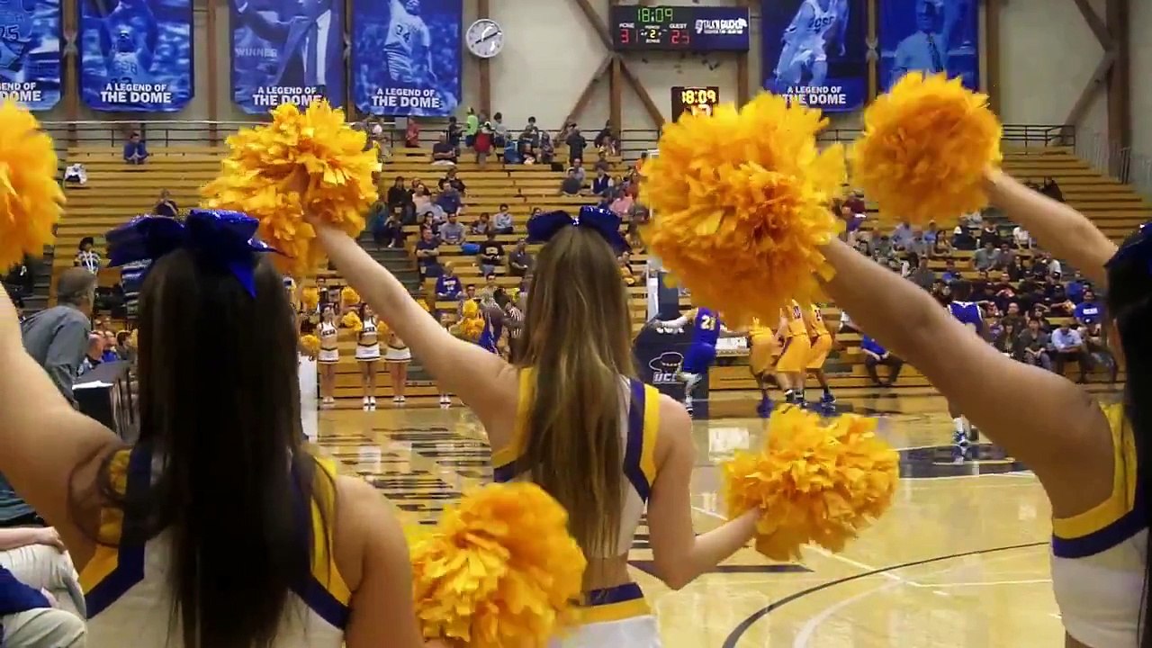 UCSB cheer squad, 2-20-14