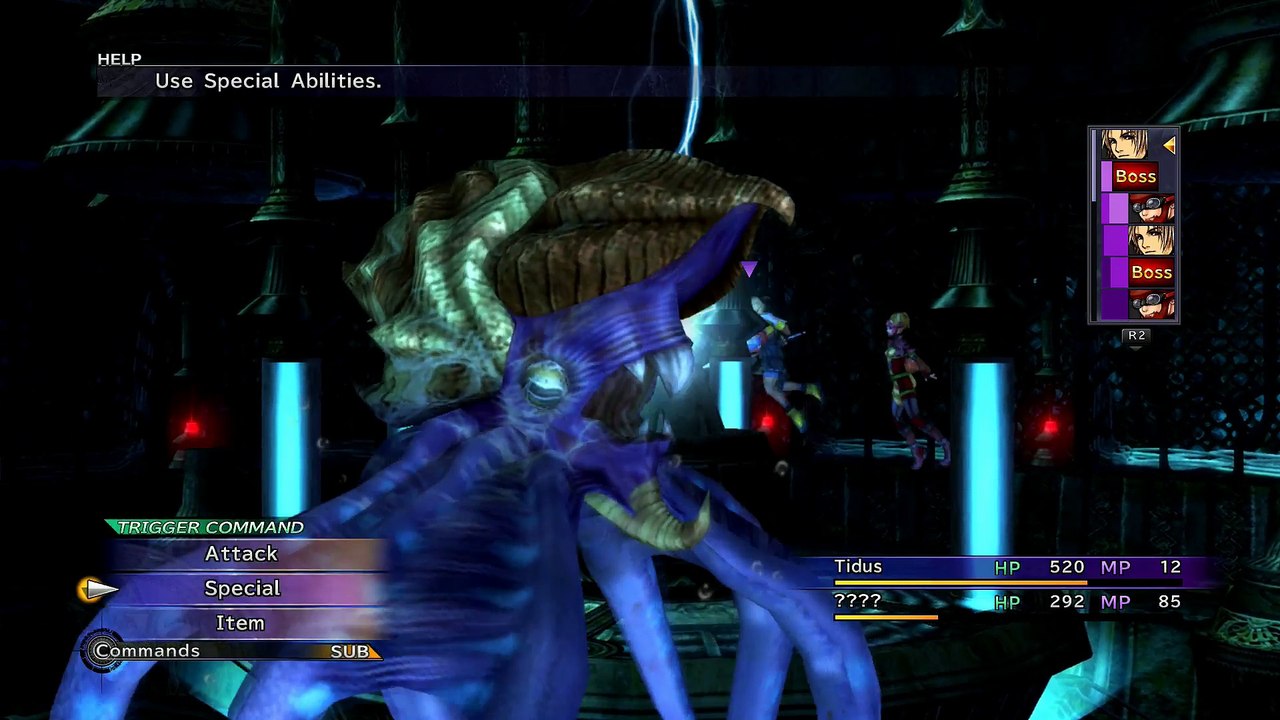 FINAL FANTASY X HD REMASTER WALKTHROUGH (4) UNDERWATER RUINS & TROS BOSS