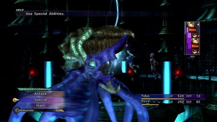 FINAL FANTASY X HD REMASTER WALKTHROUGH (4) UNDERWATER RUINS & TROS BOSS