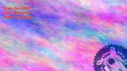 Sram Gx 1000 Gxp 10 Speed 3824t Crankset