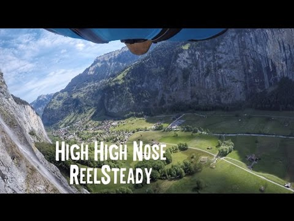 Amazing Video Shows Base Jump in Swiss Mountain Valley