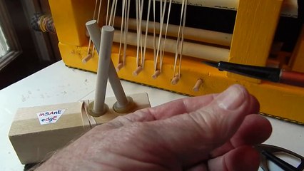 Sharpening broadheads with the INSANE EDGE: demo with Super 2 Magnum