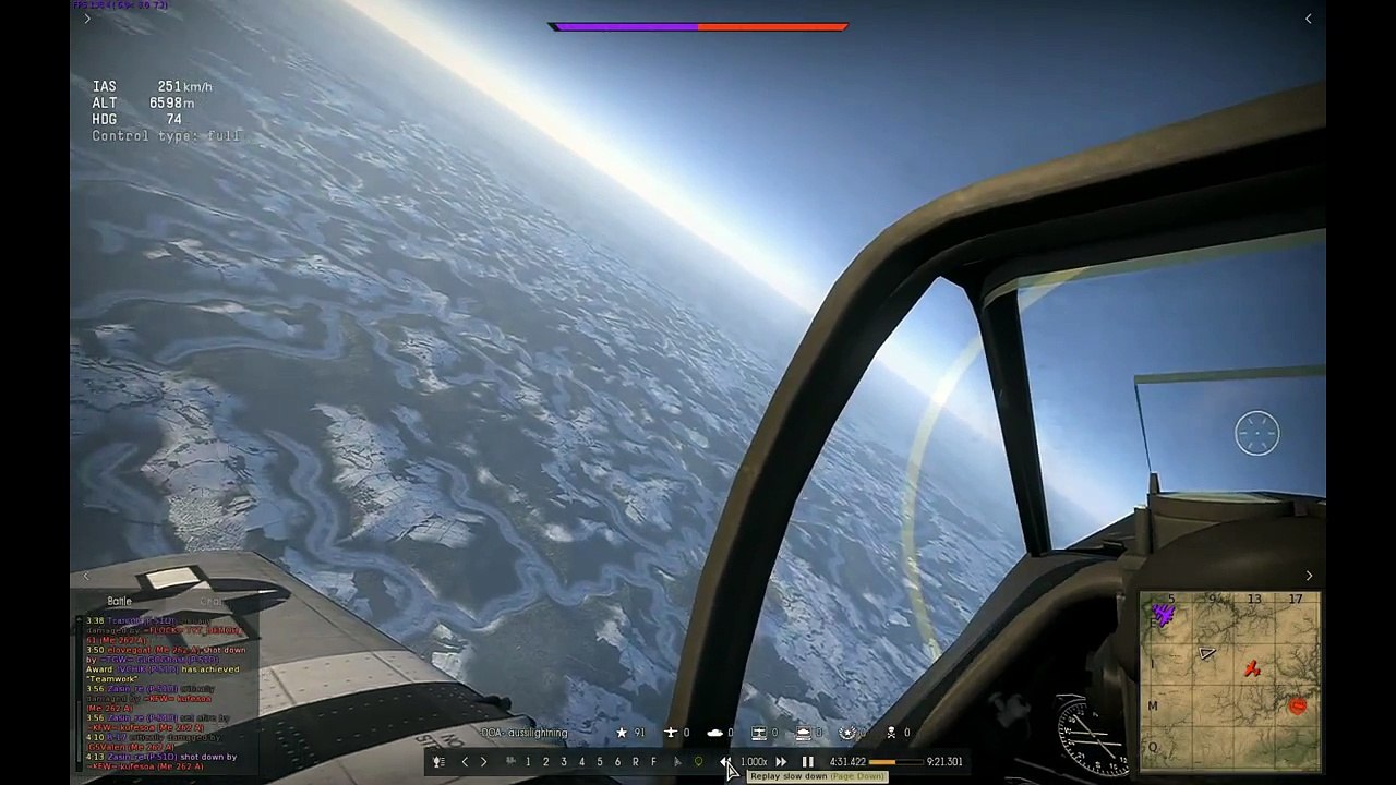 War Thunder SB Flight of the Swallows P51