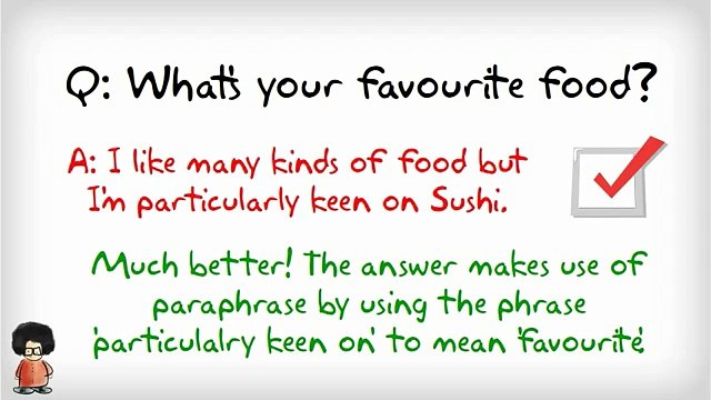 IELTS BAND 7 vocabulary for speaking test (part 1)