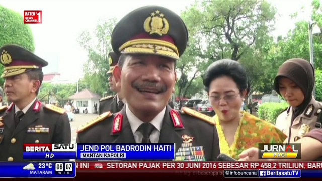 Badrodin Haiti Lega Tito Karnavian Menggantikannya Sebagai Kapolri