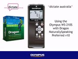 Olympus WS-210S with Dragon NaturallySpeaking Preferred version 10