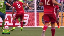 Clint Dempsey Goal Seattle Sounders 5 - 0 FC Dallas MLS 14 July 2016