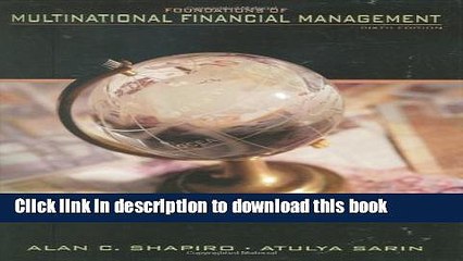 Read Foundations of Multinational Financial Management  Ebook Free