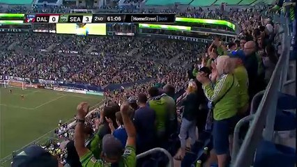 Joevin Jones Goal Seattle Sounders 5 - 0 FC Dallas MLS 14 July 2016