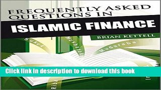 Download Frequently Asked Questions in Islamic Finance  PDF Free