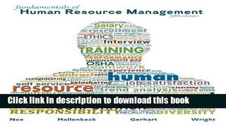 Read Fundamentals of Human Resource Management  Ebook Free