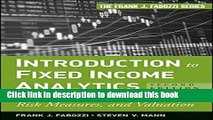 Read Introduction to Fixed Income Analytics: Relative Value Analysis, Risk Measures and Valuation