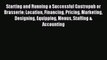 [PDF] Starting and Running a Successful Gastropub or Brasserie: Location Financing Pricing