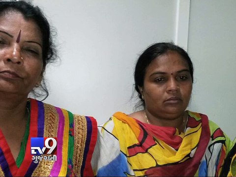 Crime Branch women staff caught accepting bribe of Rs.7 lakh, Ahmedabad - Tv9 Gujarati