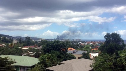 fire in port-of-spain