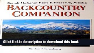 Read Backcountry Companion for Denali National Park ebook textbooks