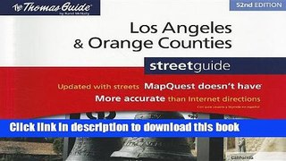 Download Rand McNally Los Angeles   Orange Counties Street Guide (Thomas Guide Los Angeles