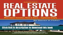 [Read PDF] The Complete Guide to Real Estate Options: What Smart Investors Need to Know -