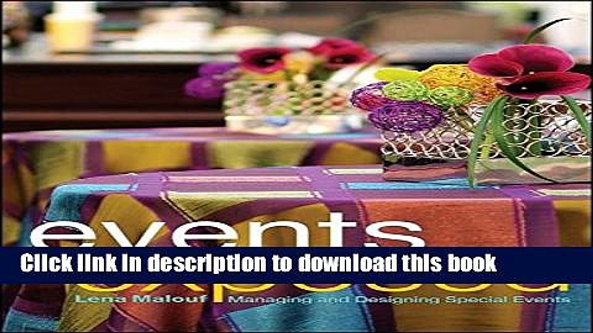 ⁣Read Events Exposed: Managing and Designing Special Events  Ebook Free