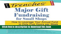 [Download] Major Gift Fundraising for Small Shops: How to Leverage Your Annual Fund in Only Five