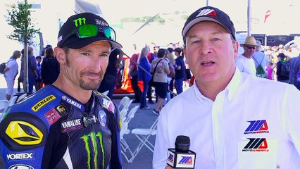 Josh Hayes, MotoAmerica Superbike Race Two Mazda Raceway Laguna Seca