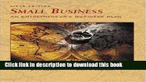 [Download] Small Business: An Entrepreneur s Business Plan PDF Online
