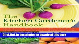Read The Kitchen Gardener s Handbook  Ebook Free