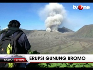 4 Kali Letusan Tremor, Gunung Bromo Status Waspada Level Dua