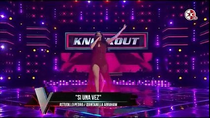 Sofia Elena Si una vez La Voz México 2016 Knockouts 10 de Julio 2016