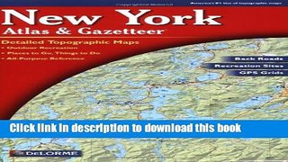Read New York Atlas and Gazetteer Ebook PDF