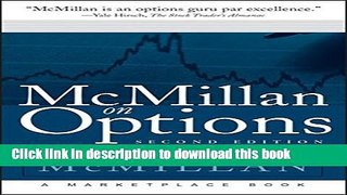 Read McMillan on Options  Ebook Free
