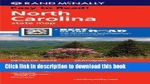 Download Rand McNally Folded Map: North Carolina (Rand McNally State Maps) Ebook PDF