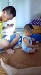 A boy is the father commanded his strength - Internal power are real