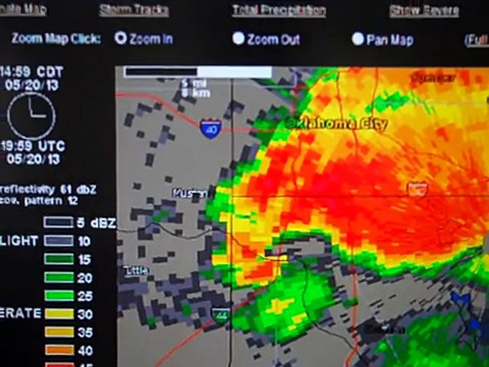 MOORE, OKLAHOMA: TORNADO EMERGENCY - LIVE AUDIO FROM NOAA WEATHER RADIO (EAS #642 - 5/20/2013)