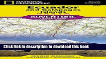 Read Ecuador and Galapagos Islands (National Geographic Adventure Map) E-Book Free