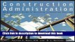 [PDF] Construction Administration: An Architect s Guide to Surviving Information Overload E-Book