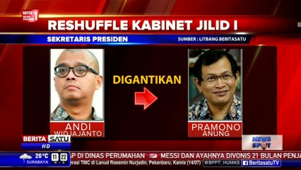 Menteri-menteri dalam Reshuffle Kabinet Jilid I
