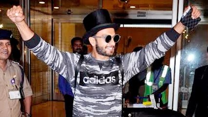 Ranveer Singh Spotted At Mumbai Airport