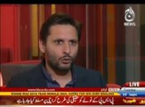 Shahid Afridi Interview BBC Urdu AAJ News