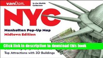 Read Pop-Up NYC Map by VanDam - City Street Map of New York City, New York - Laminated folding