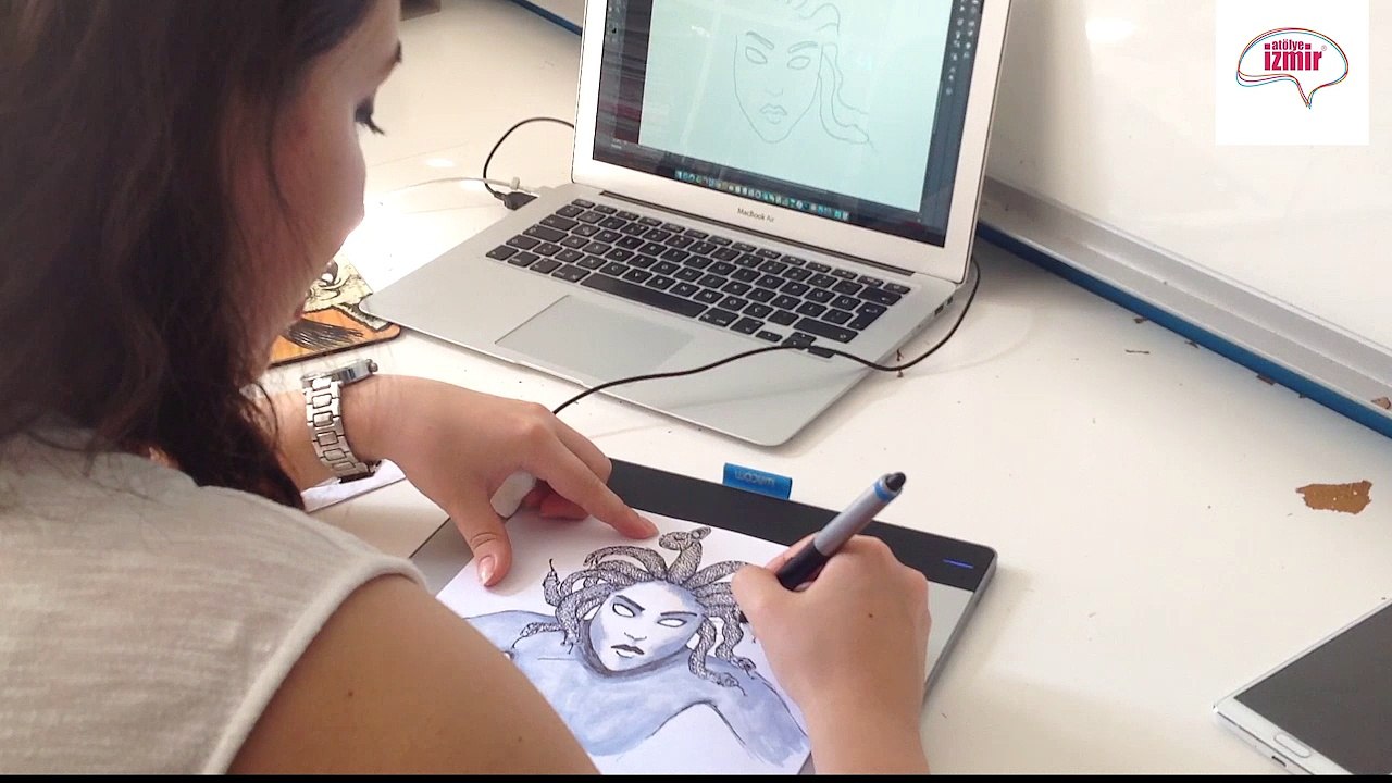 Photoshop Programında İllüstrasyon Çalışması