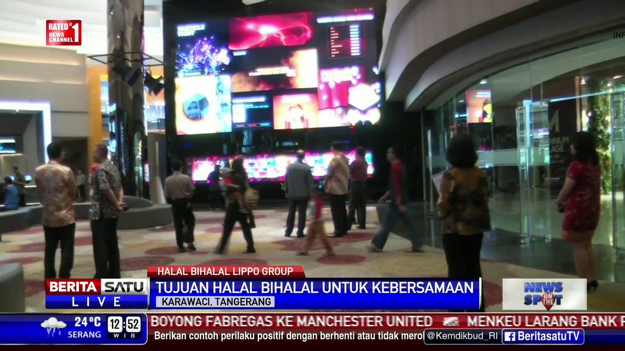 Halal Bihalal Lippo Group di Cinemaxx Lippo Village Tangerang