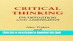 Read Critical Thinking: Its Definition and Assessment  Ebook Online