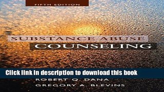 Read Substance Abuse Counseling Ebook Free