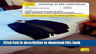 Read Teach Yourself Winning at Job Interviews (Teach Yourself Business Skills) PDF Online