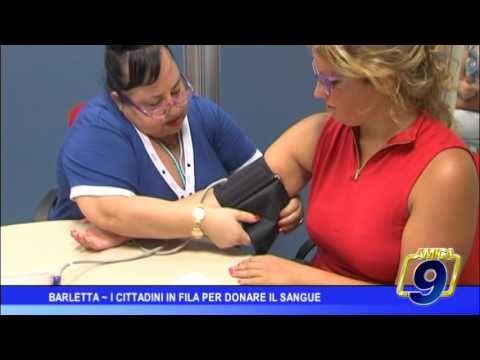 Barletta | Cittadini in fila per donare il sangue. Laura Boldrini chiama Peres